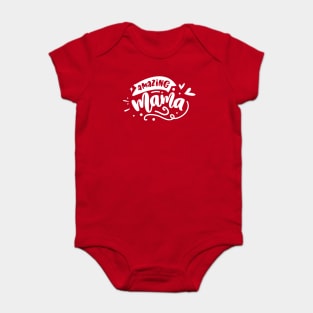 Amazing Mama Gift for mothers Baby Bodysuit